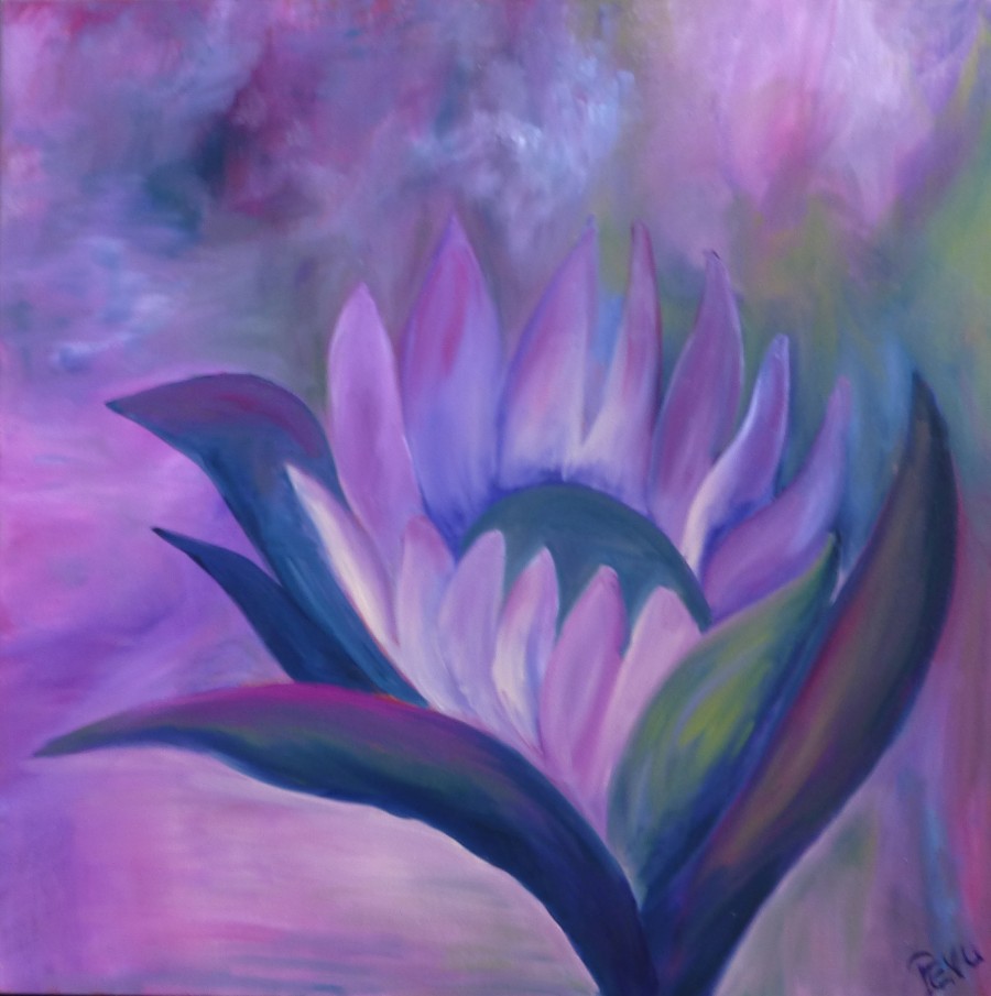 art feuil mauve main image 1