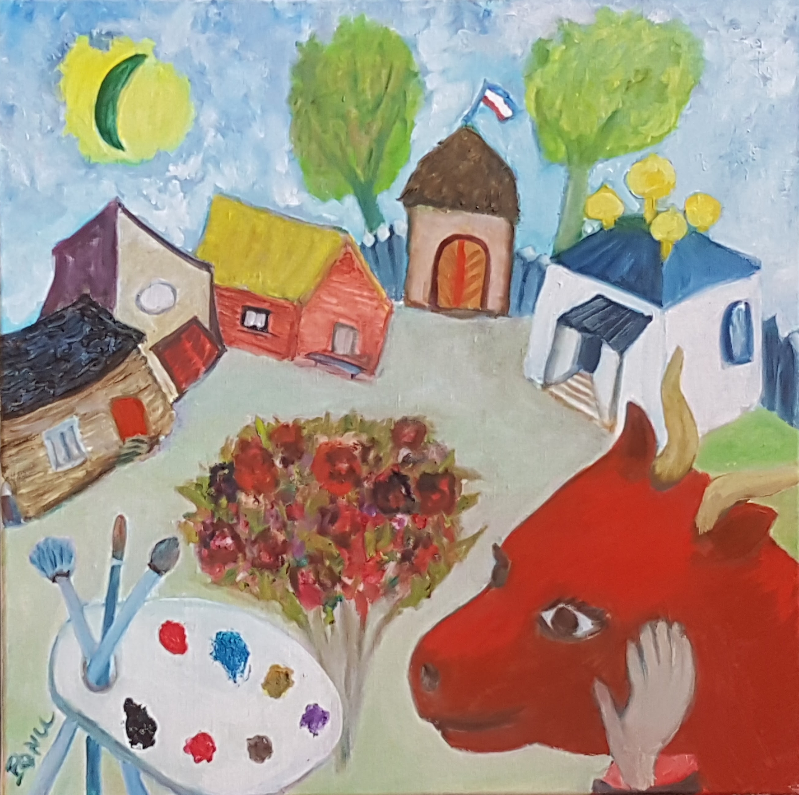 En hommage à Chagall